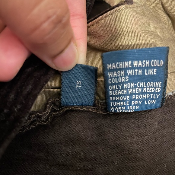 Polo Ralph Lauren Corduroy Pants Dark Chocolate - Picture 10 of 14